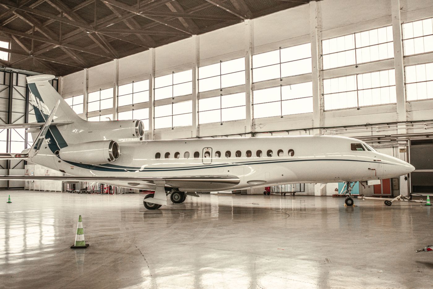 Private aircraft hangared under an aviation insurance policy